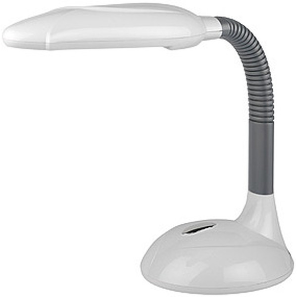 Настольная лампа ЭРА NL-209-G23-9W-W белый