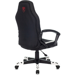 Кресло геймерское Бюрократ Zombie 10 (черный/белый)