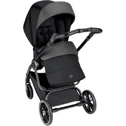 Универсальная коляска CAM Levante (2 в 1, темно-серый/матовый черный)