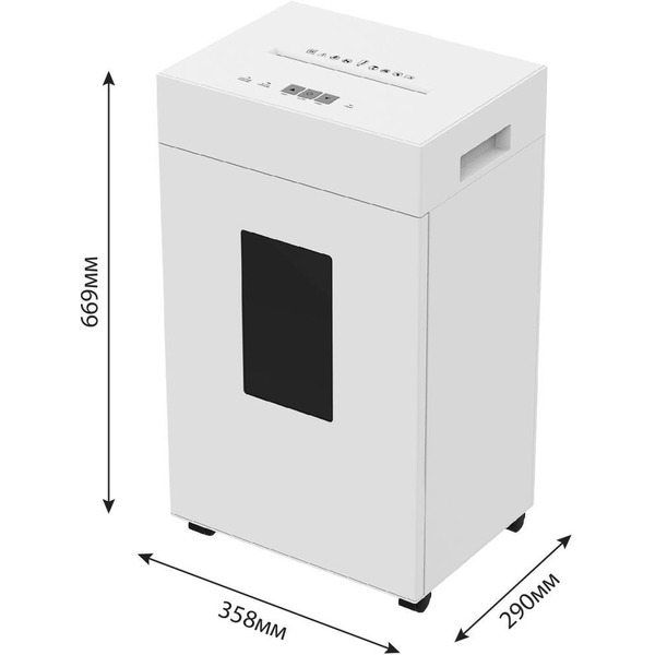 Шредер CACTUS CS-SH-K9