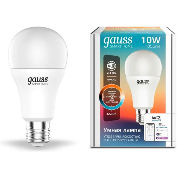 Умная лампочка Gauss Smart Home 1080112