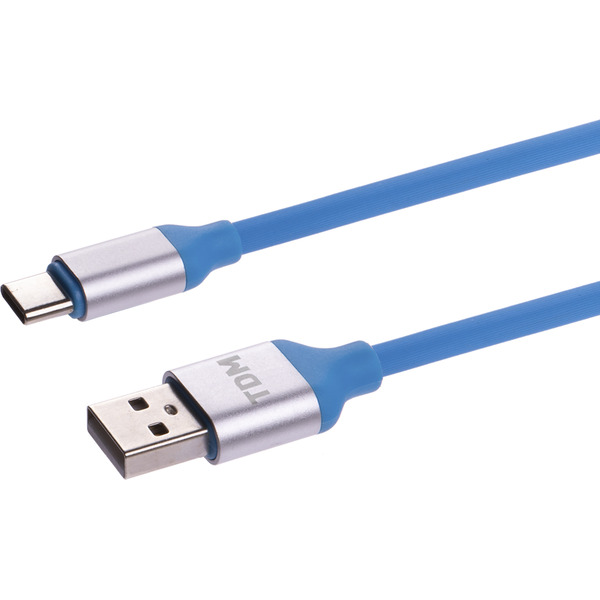 Кабель TDM Electric USB Type-A - USB Type-C SQ1810-0317 (1 м, синий)