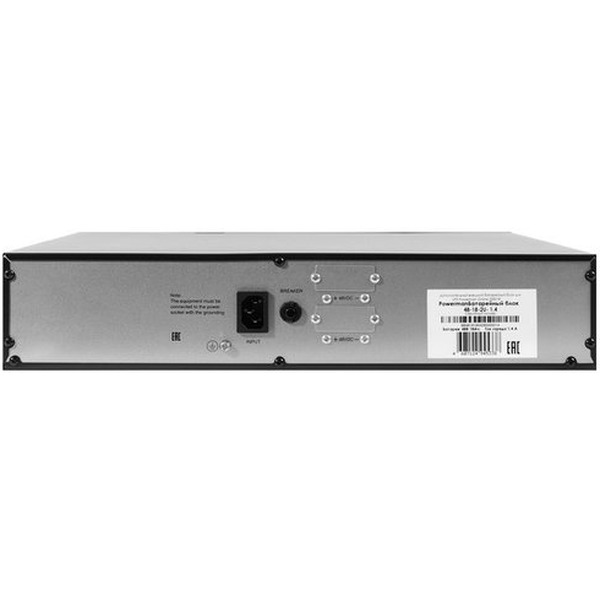 Внешний батарейный блок PowerMan 48-18-2U-1.4 (6135040)