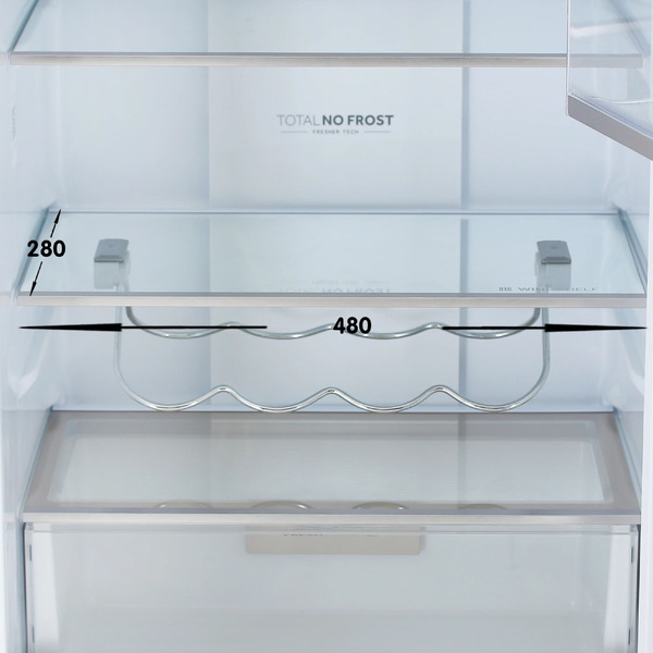 Встраиваемый холодильник-морозильник Haier BCF5261WRU