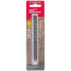 Сверло по бетону WORTEX диаметр 10.0 мм (WDB101200C2111)