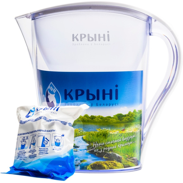 Кувшин КРЫНI Вадавiта (белый)