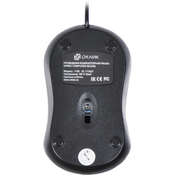 Мышь Oklick 115S (черный/красный)