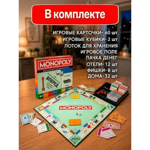 Настольная игра Hasbro Монополия G0009R101