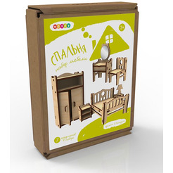 Аксессуары для кукольного домика Woody Спальня 02178