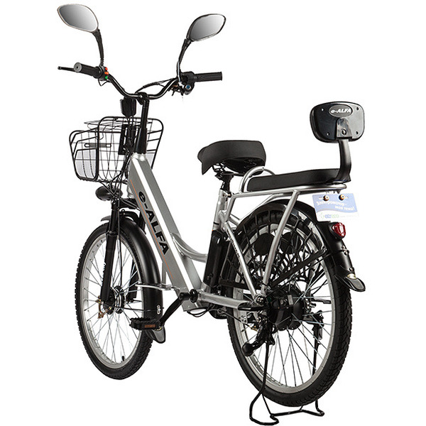 Велогибрид Eltreco E-Alfa (графит)