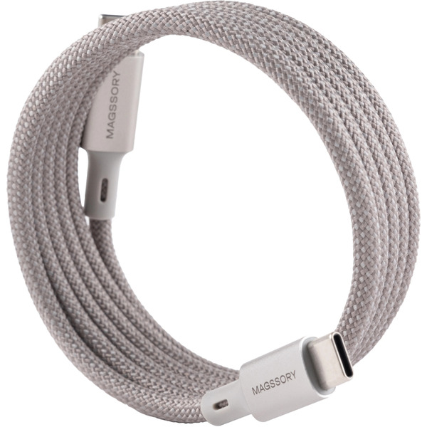 Беспроводное зарядное Magssory Disc Signature Edition 3 в 1 для Apple WCH033 (титановый)