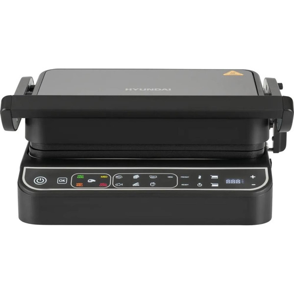 Электрогриль Hyundai HYG-7000 серебристый/черный