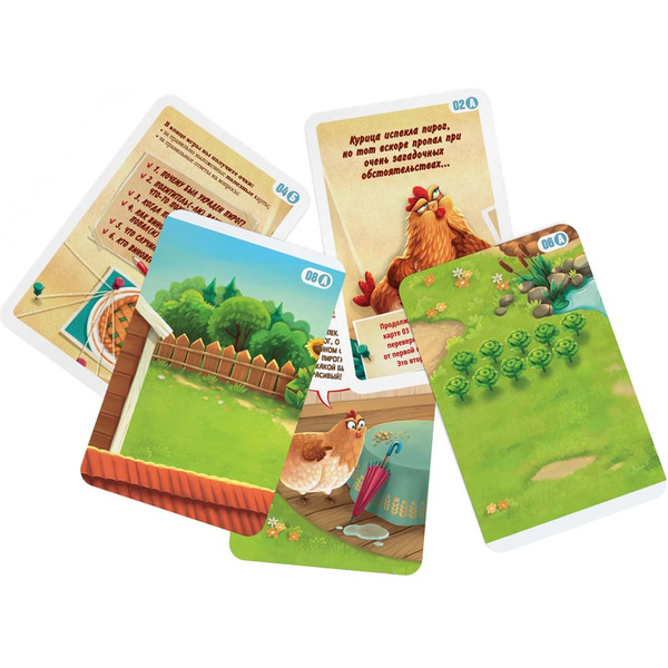 Настольная игра Стиль жизни Детектим для семьи: Исчезнувший пирог