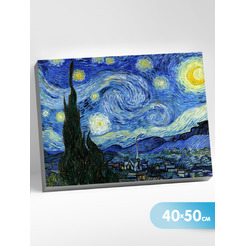 Картина по номерам Молли Звездная ночь 40x50 HR0672