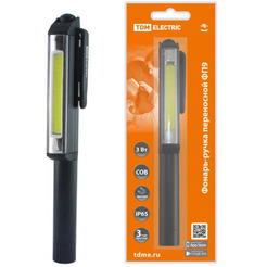 Фонарь-ручка переносной светодиодный TDM ФП9 SQ0350-0099