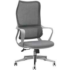 Кресло офисное SITUP LATI-H GREY chrome (сетка Grey / Grey)