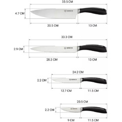 Набор ножей POLARIS Stein-4SS