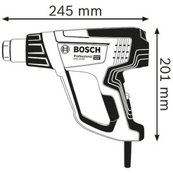 Строительный фен Bosch GHG 23-66 Professional (06012A6301)