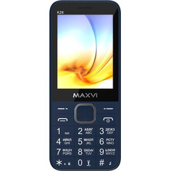 Кнопочный телефон Maxvi K28 (синий)
