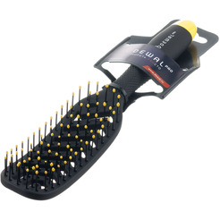Щетка для укладки продувная DEWAL BANANA BLACK 8 рядов  BNN83