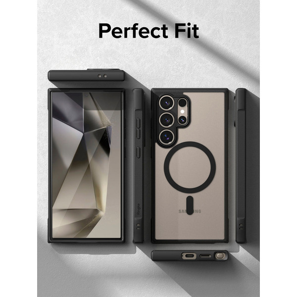 Чехол Ringke FUSION BOLD MAGNETIC для Galaxy S24 Ultra MATTE BLACK