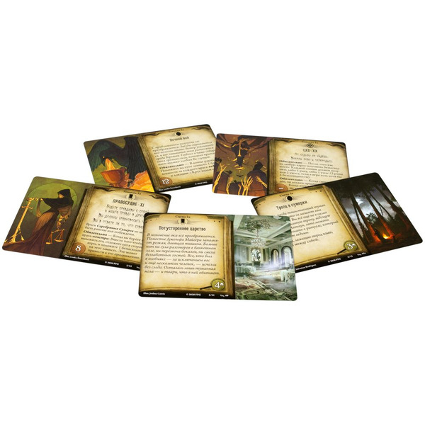 Настольная игра Hobby World 915649 Ужас Аркхэма Карточная игра : Нарушенный круг: Сыщики