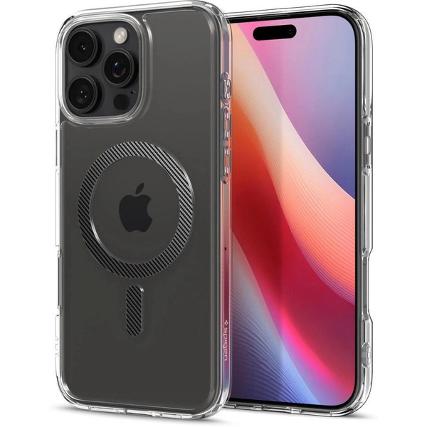 Чехол для телефона Spigen Ultra Hybrid Mag Magsafe для iPhone 16 Pro ACS08131 (Carbon Fiber)