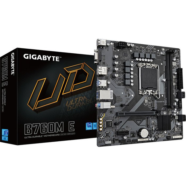 Материнская плата Gigabyte B760M E (rev. 1.0)