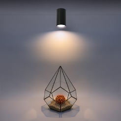 Накладной светильник WOLTA WSL-GU10/01BL