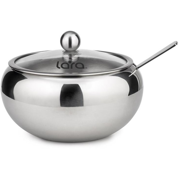 Сахарница с ложкой LARA LR08-35