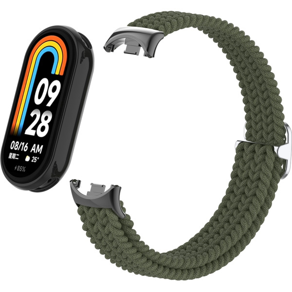 Ремешок Bingo Braided для Xiaomi Mi Band 8 (зеленый)