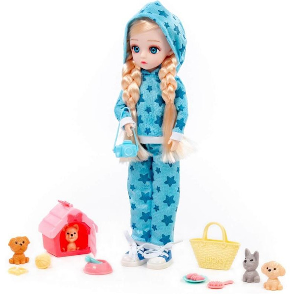 Кукла Полесье Даша в спортивном костюме + аксессуары 03090 (в коробке №3)