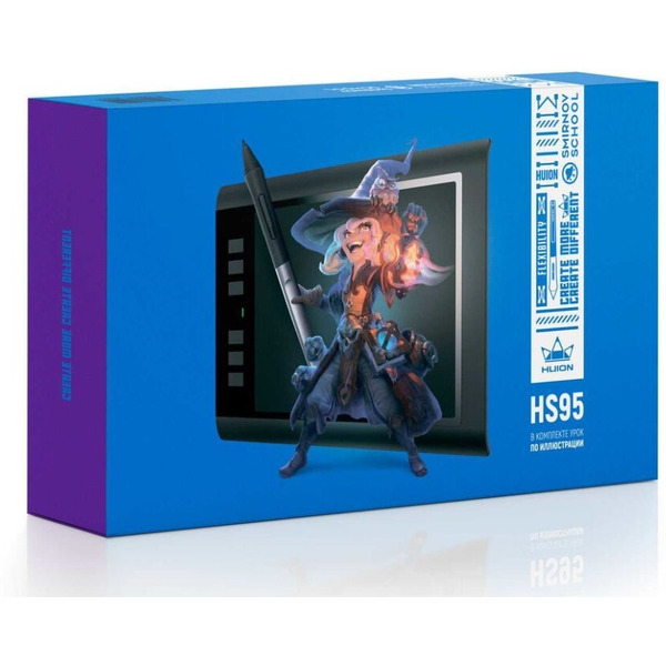Графический планшет HUION HS95 (черный)