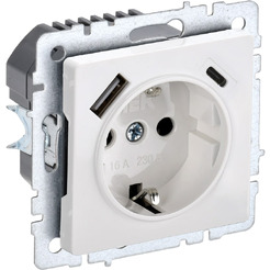 Розетка IEK Brite BR-R14-16-U22-018-K01