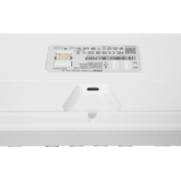 Клавиатура MSI Forge GK600 (белый/синий)