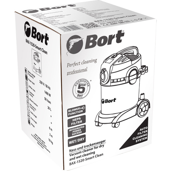 Пылесос Bort BAX-1520-Smart Clean (98291148)