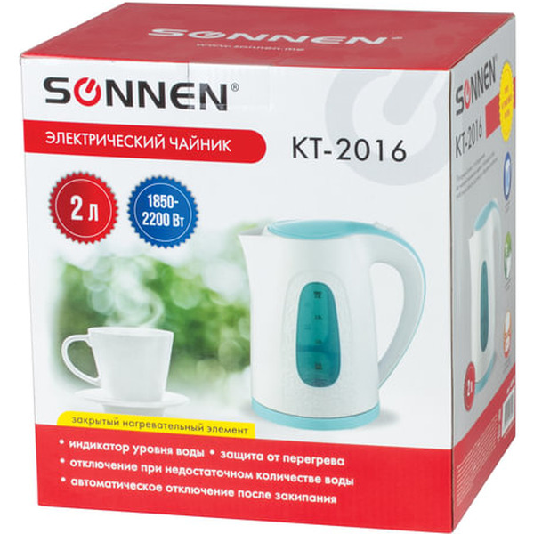 Чайник электрический SONNEN KT-2016