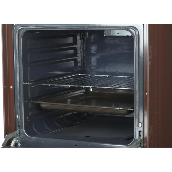 Плита газовая Лысьва ГП 400 М2С-2у (коричневый, стеклянная крышка)