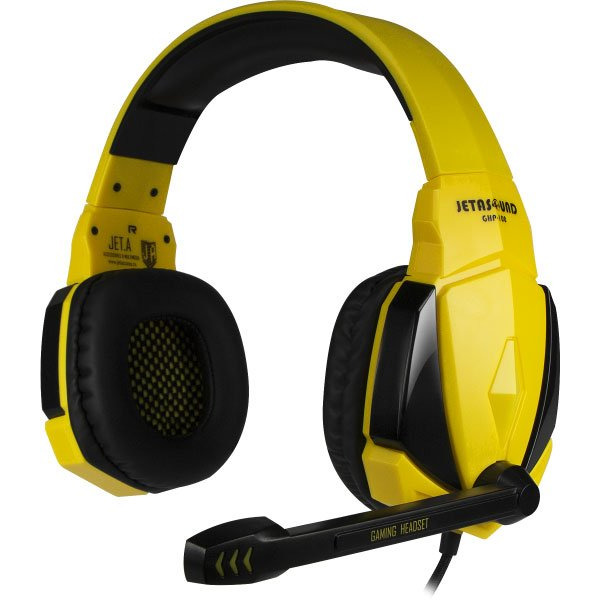 Игровая стереогарнитура Jet.A GHP-100 чёрно-жёлтая