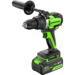 Ударная дрель-шуруповерт Greenworks GD24DD140 3707607CUB