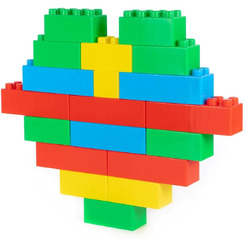 Конструктор Полесье Строитель - "XL" (27 элементов) 93664