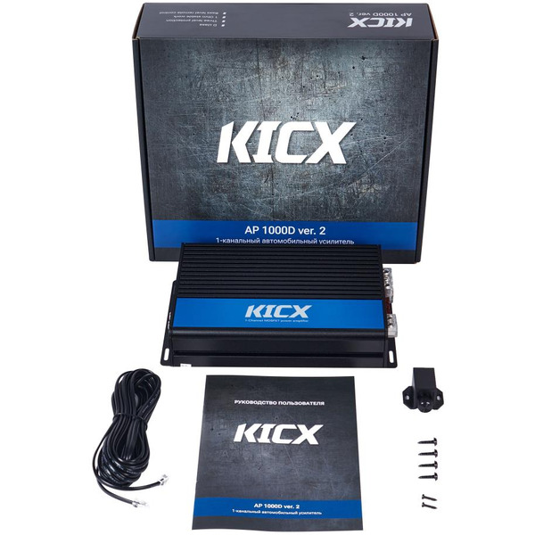 Автомобильный усилитель KICX AP 1000D ver.2