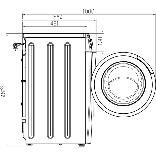 Стиральная машина автоматическая ATLANT СМА 80С1214-СА-02