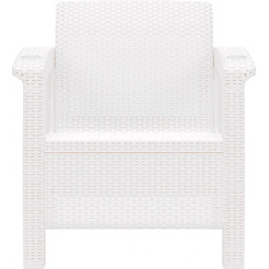Кресло Альтернатива Ротанг-плюс М8417 (белый)