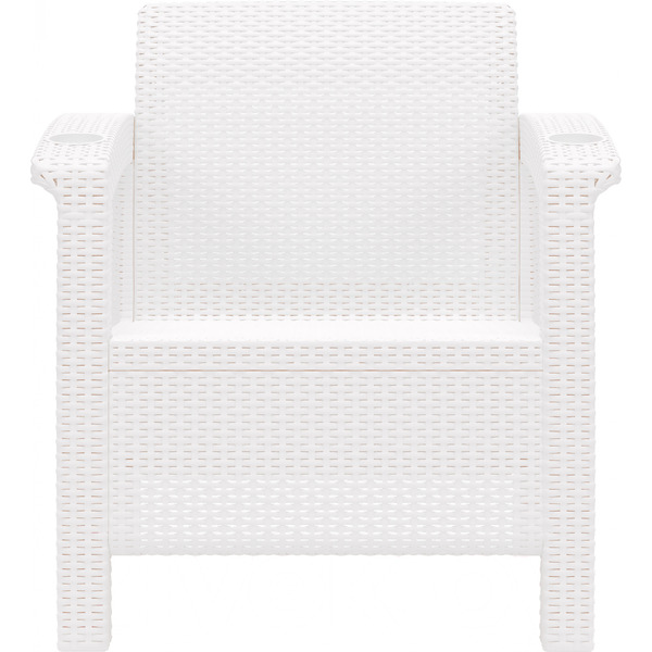 Кресло Альтернатива Ротанг-плюс М8417 (белый)