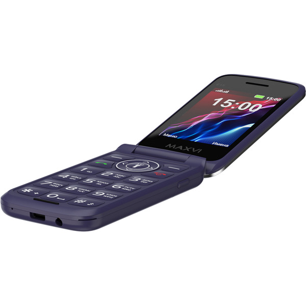 Мобильный телефон Maxvi E15 (фиолетовый)