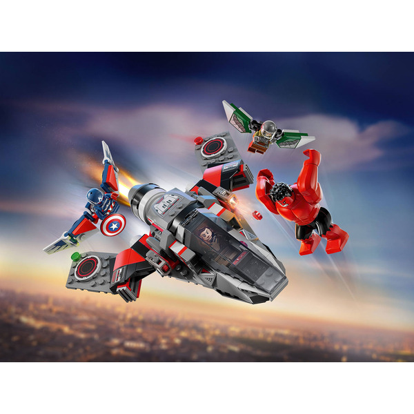 Конструктор LEGO Super Heroes Битва Капитана Америки против Красного Халка 76292