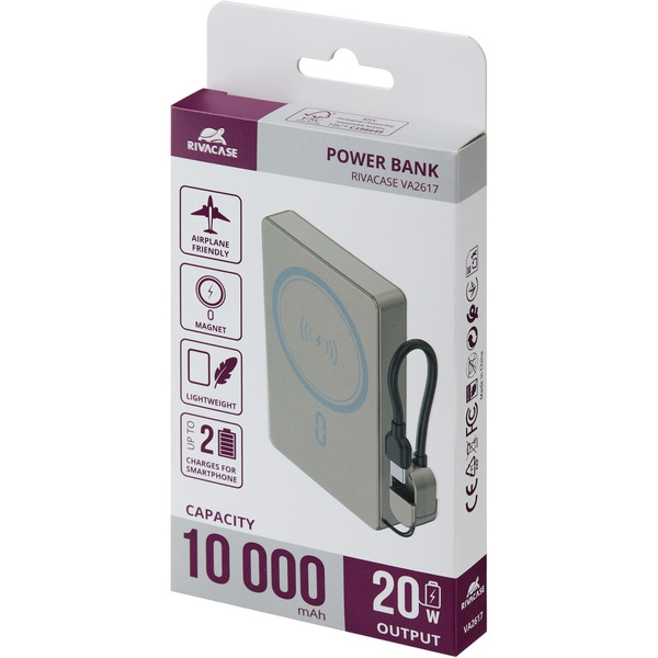 Внешний аккумулятор Rivacase VA2617 10000mAh
