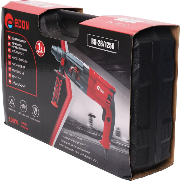 Перфоратор Edon RH-28/1250