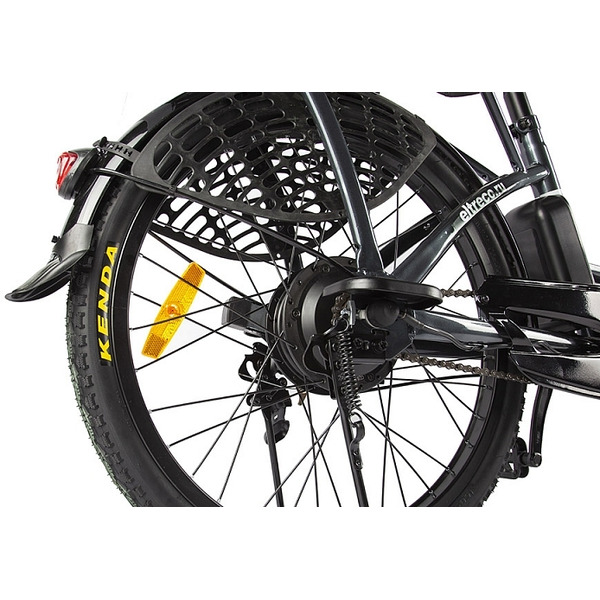 Велогибрид GREEN CITY E-Alfa New (серебристый)